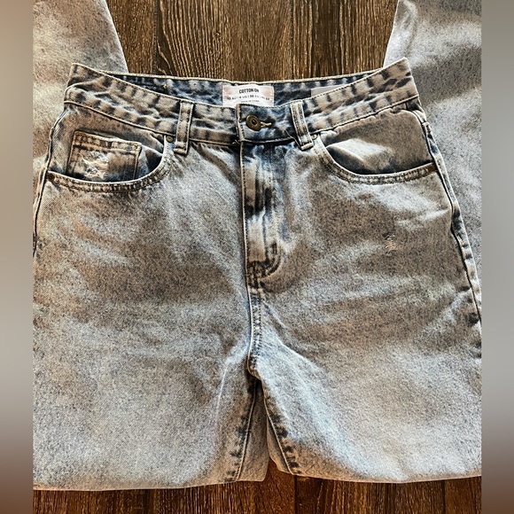 COTTON:ON high waisted straight vintage style jean - Picture 7 of 11
